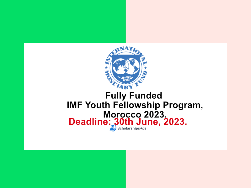 Fully Funded IMF Youth Fellowship Program in Morocco 2023.
