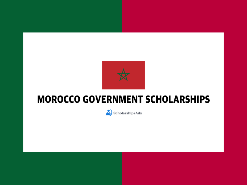  Morocco Government Scholarships. 