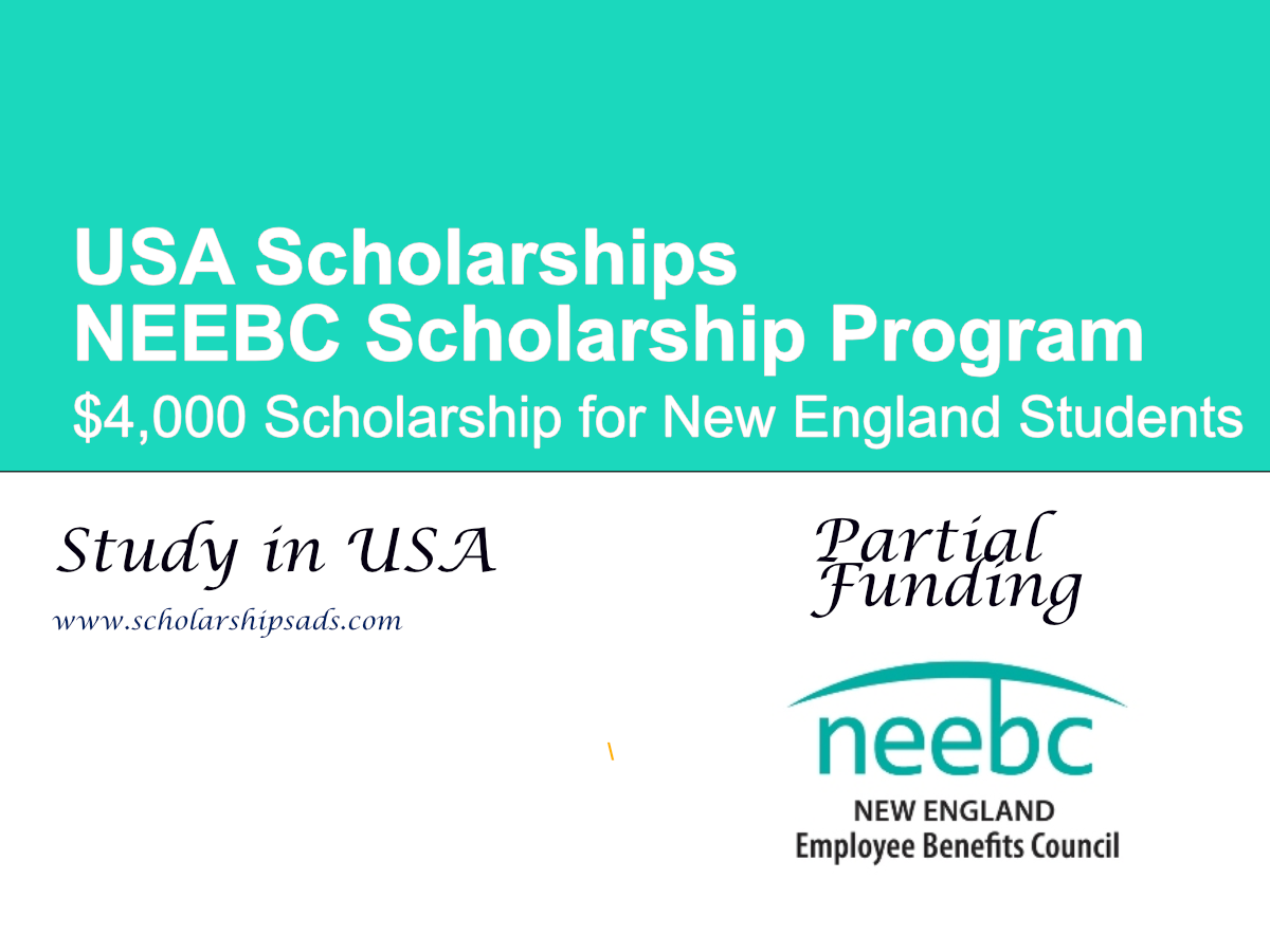 NEEBC Scholarship Program in USA – $4,000 Scholarship for New England Students