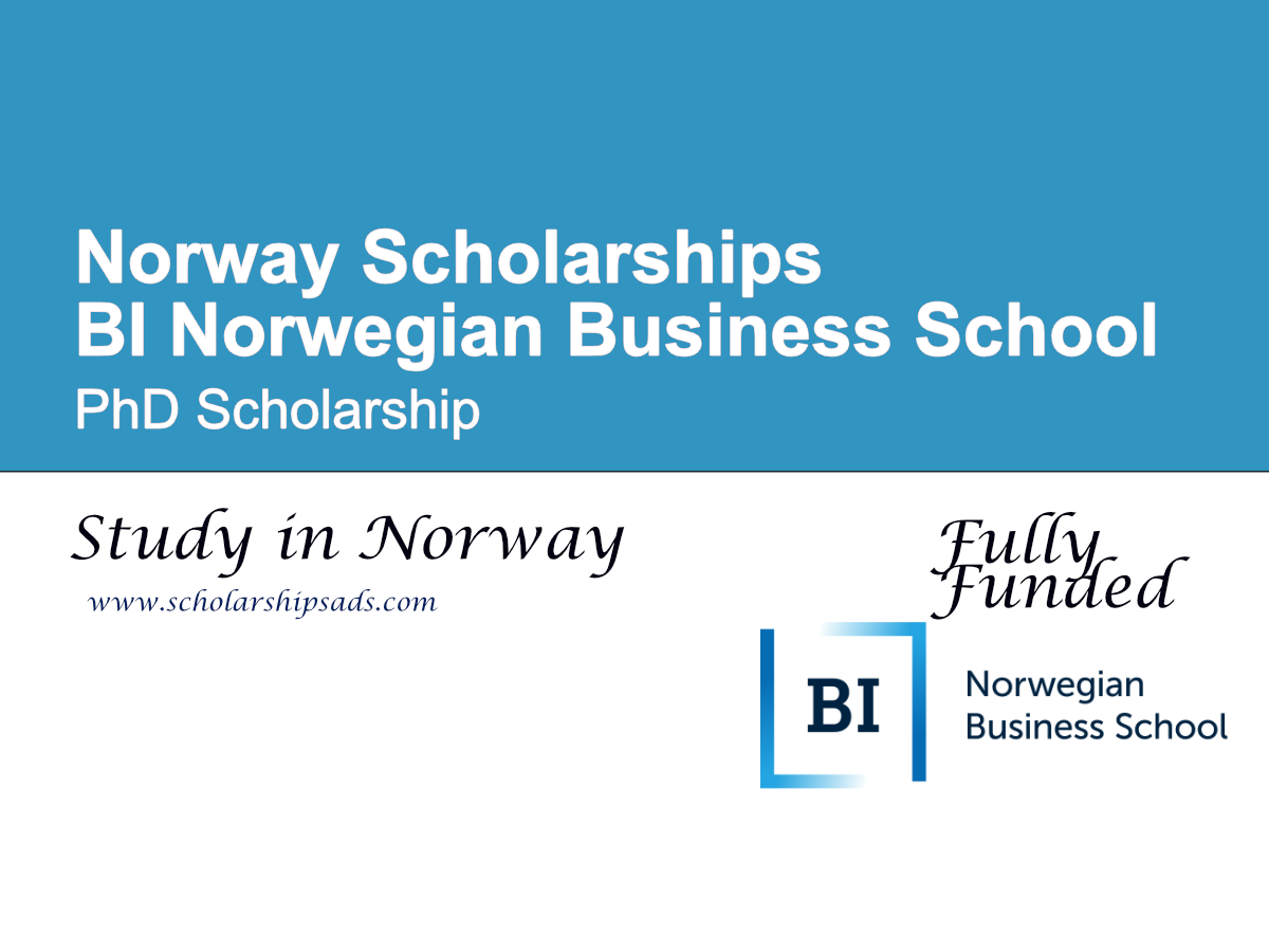 Norwegian Business School PhD Scholarship 2027, Norway (Fully Funded)