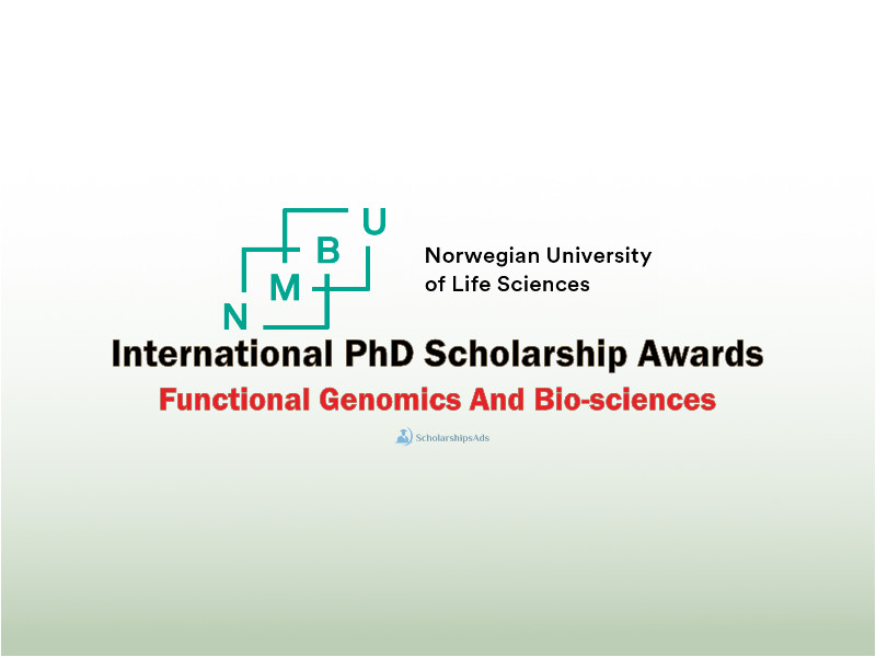 International PhD Scholarship Awards at Norwegian University of Life Sciences
