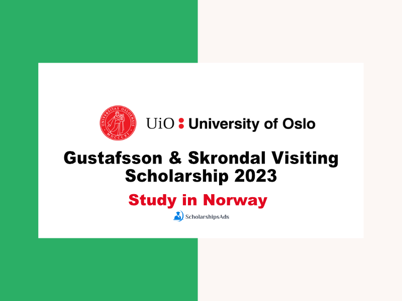  Gustafsson &amp; Skrondal Visiting Scholarships. 