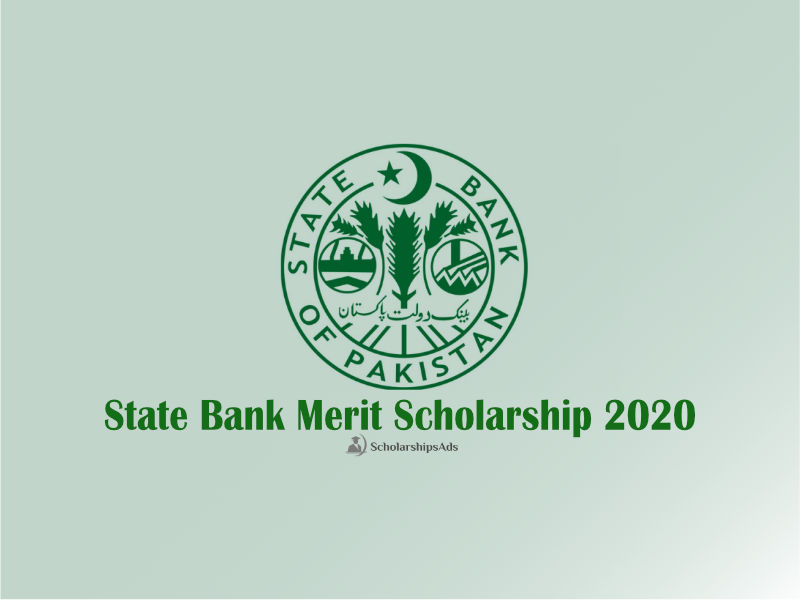  State Bank of Pakistan - Merit Scholarships. 