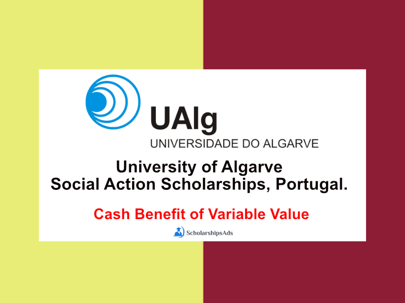  University of Algarve Social Action Scholarships. 