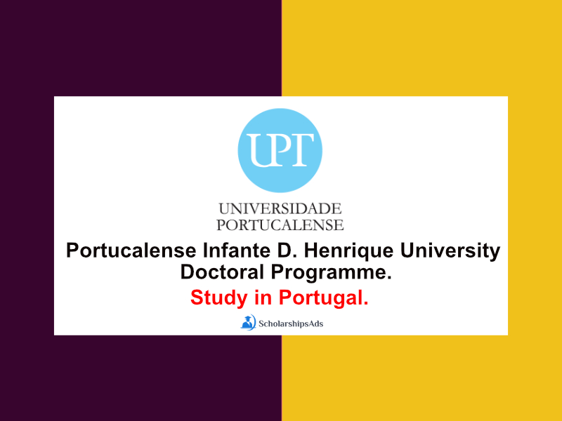  Portucalense Infante D. Henrique University Doctoral Programme, Portugal. 