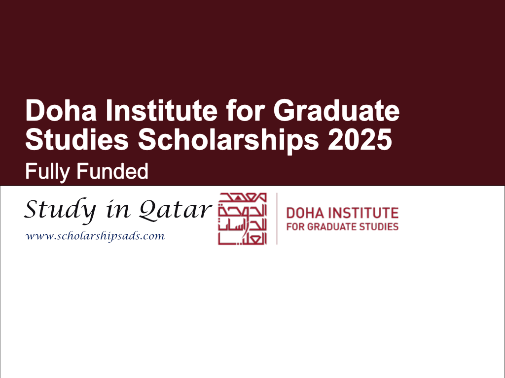 Doha Institute for Graduate Studies Scholarships 2025, Qatar (Fully Funded)