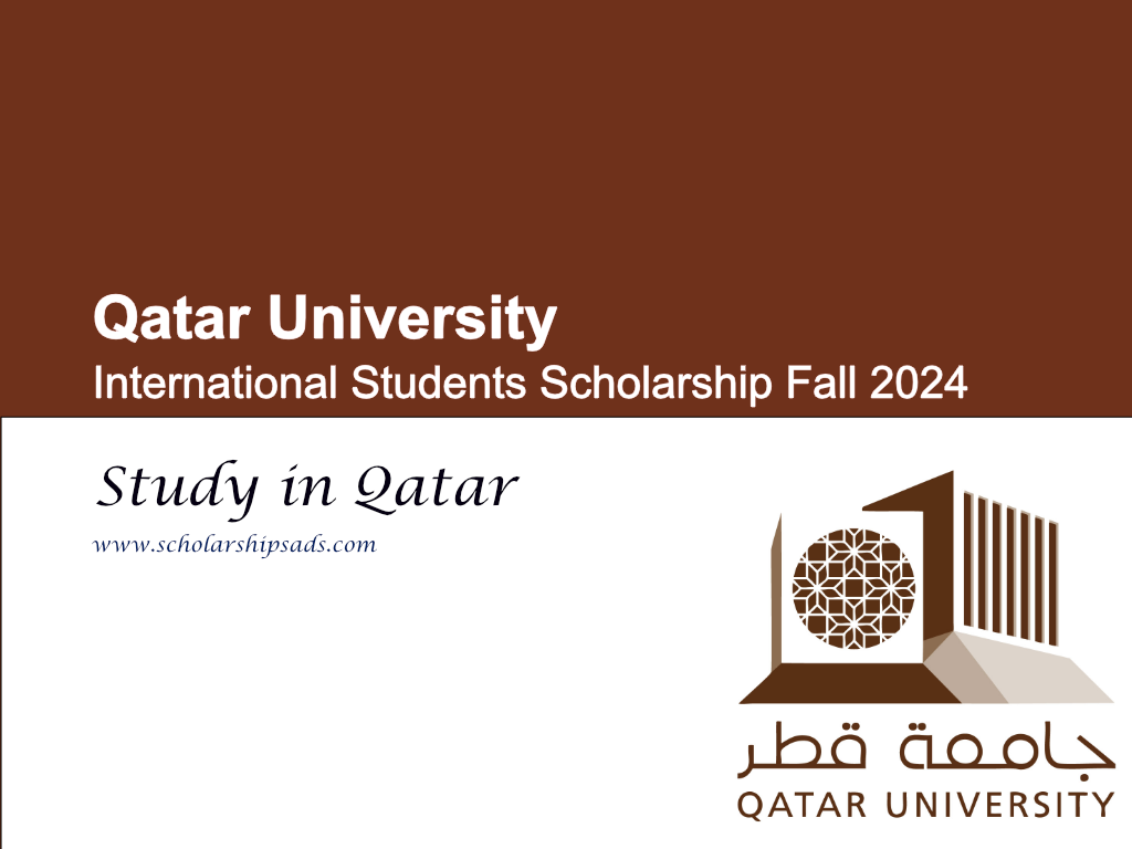 Qatar University International Students Scholarships.