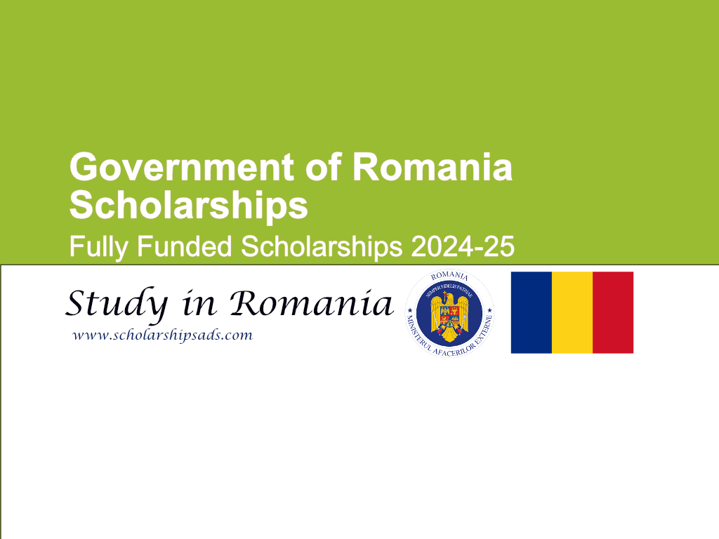 Government of Romania Scholarships.