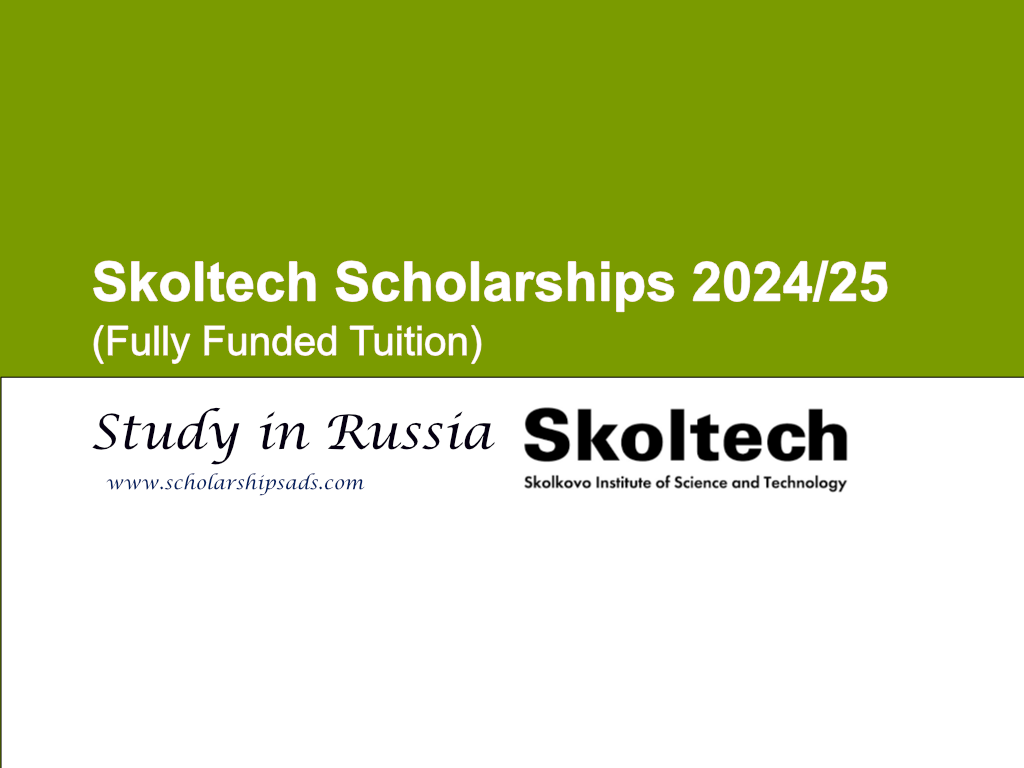 Skoltech Scholarships.