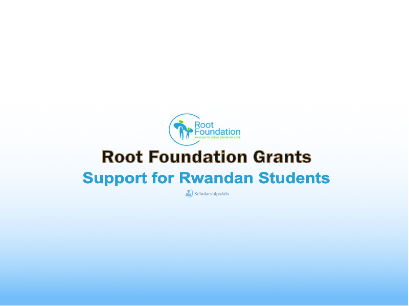 Root foundation grants for Rwandan Students