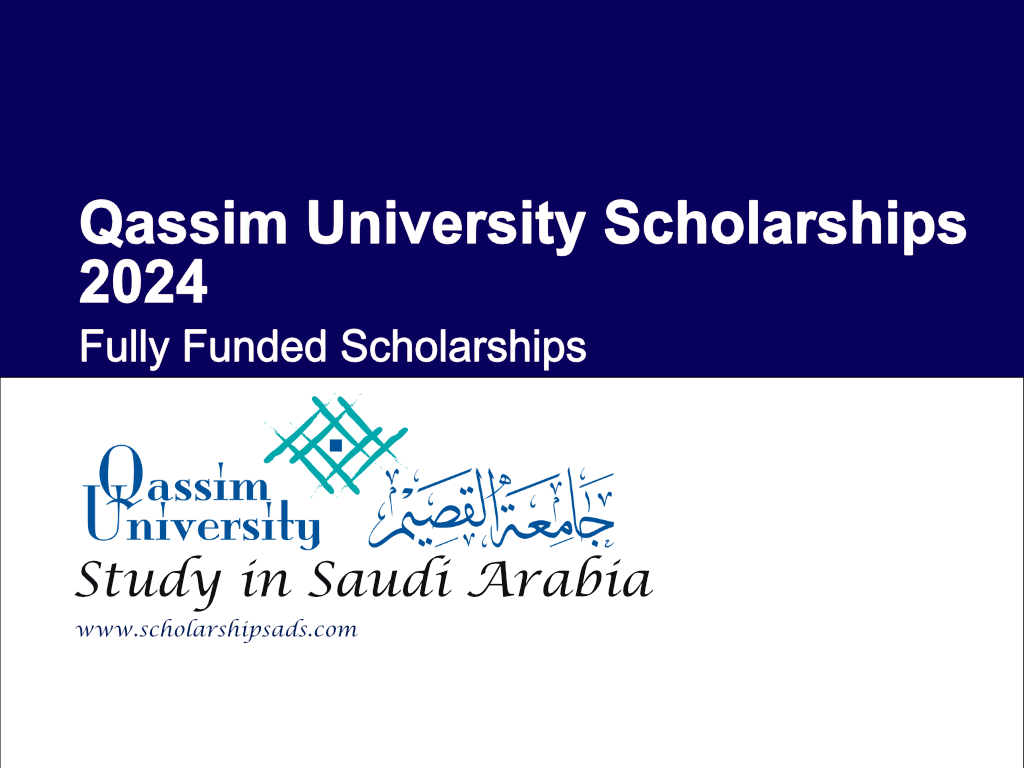 Qassim University Scholarships Fall 2024 in Saudi Arabia (Fully Funded)