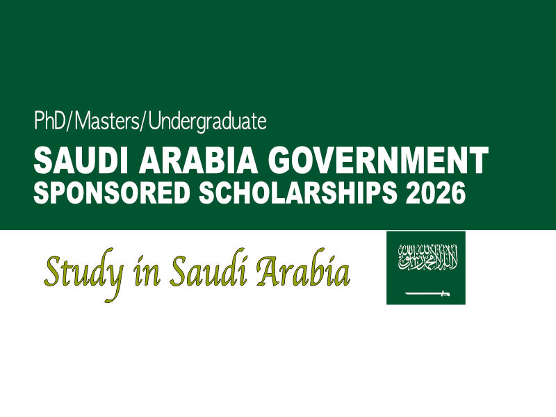 Saudi Government Scholarships for International Students 2026