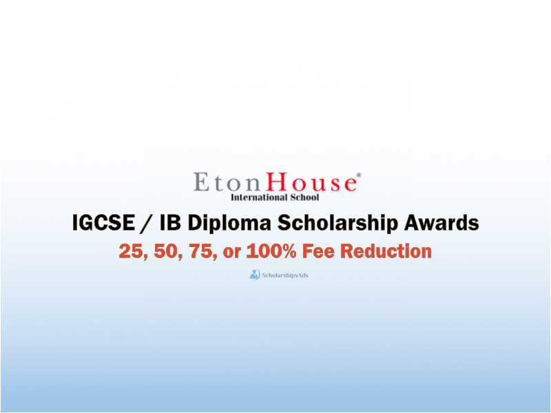 IGCSE / IB Diploma Scholarships.