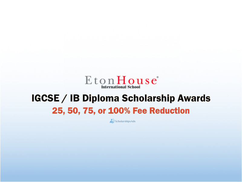  IGCSE / IB Diploma Scholarships. 