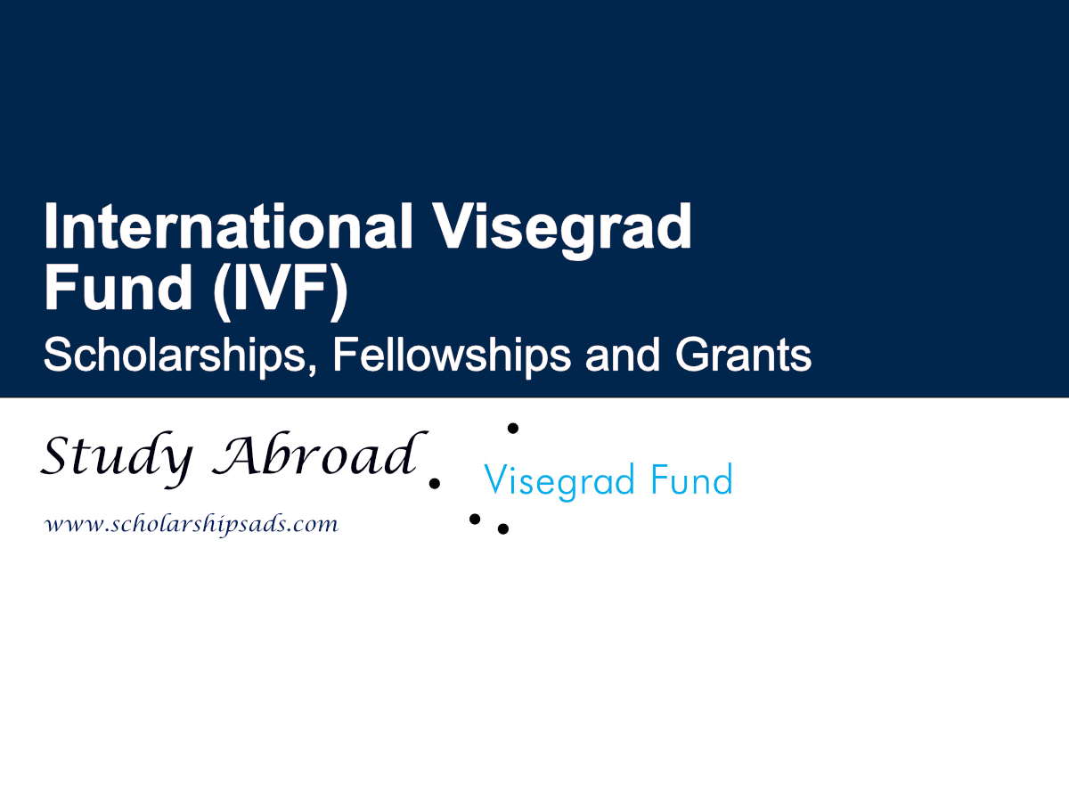 Slovakia International Visegrad Fund (IVF) Scholarships & Grants 2025-2026