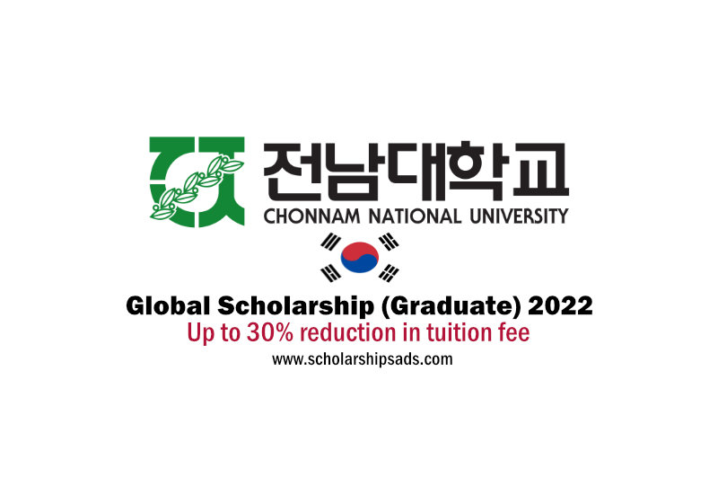 Chonnam National University Gwangju South Korea Global Scholarship (Graduate) 2023
