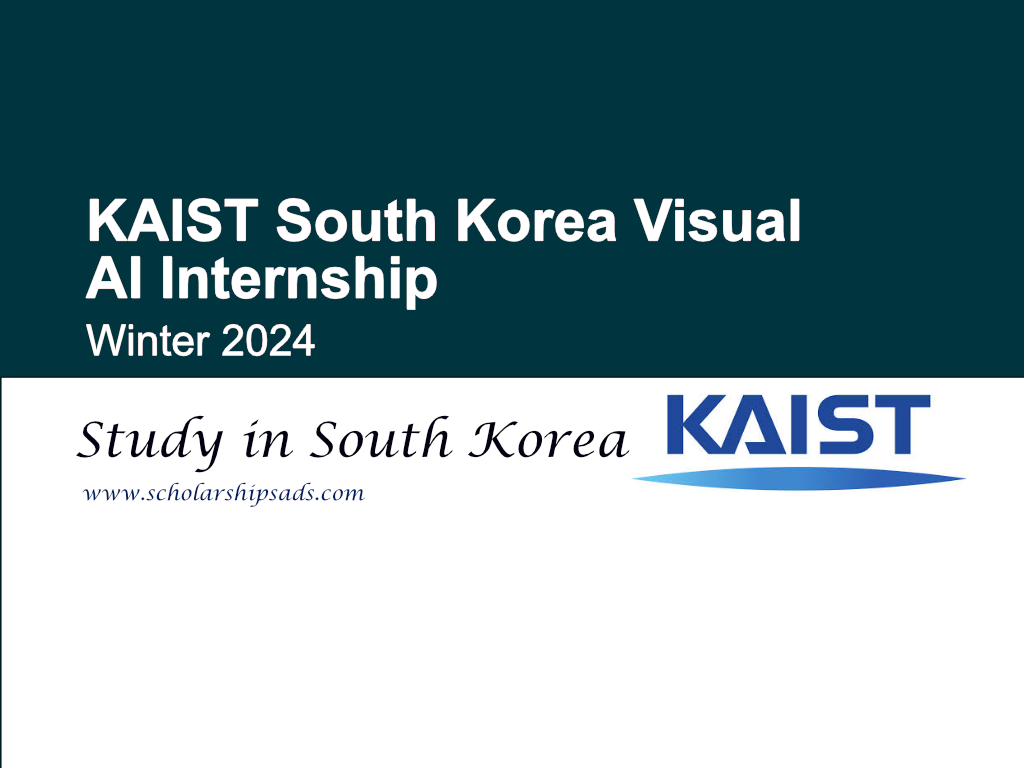 KAIST South Korea Visual AI Internship Winter 2024