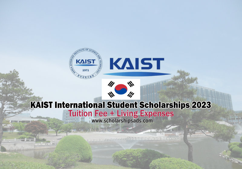 KAIST International Student Scholarships 2023 (Fully-Funded Award)