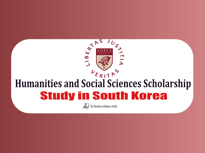  Korea University - Humanities and Social Sciences Scholarships. 