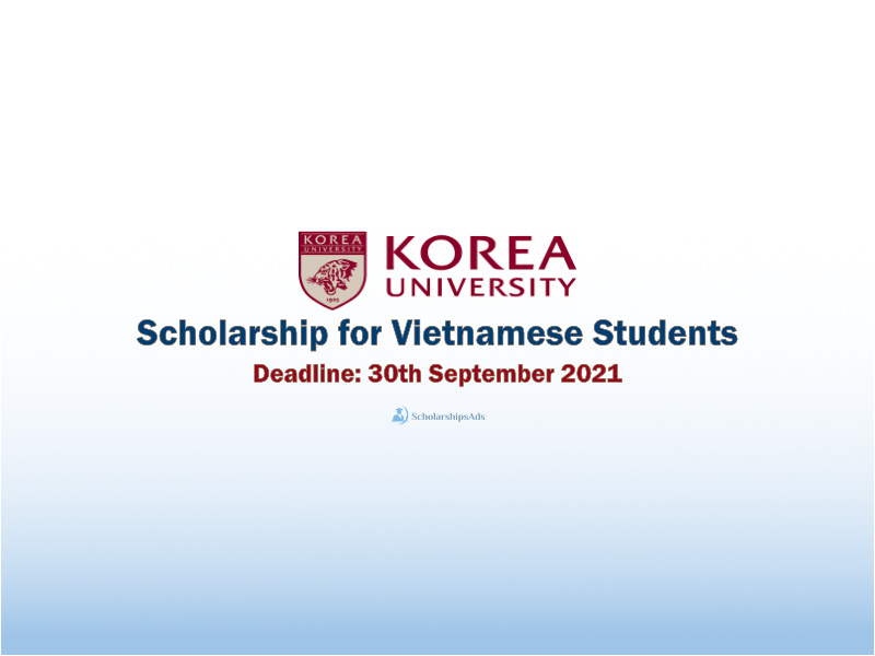 Pony Chung KU GSIS Invitation Scholarships.