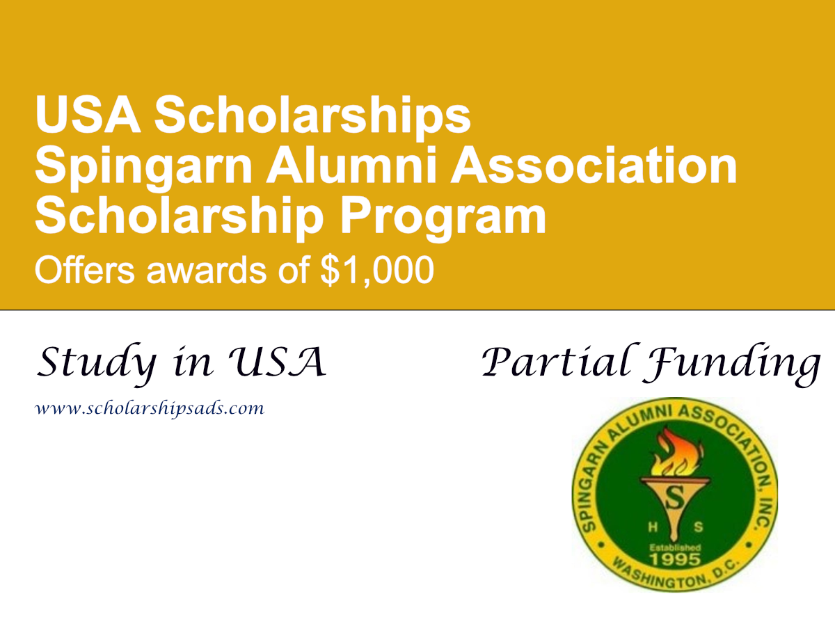 Spingarn Alumni Association Scholarship Program in the USA