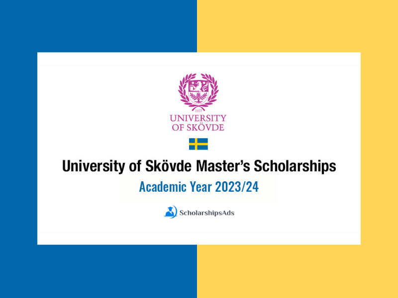  University of Skövde Sweden Scholarships. 
