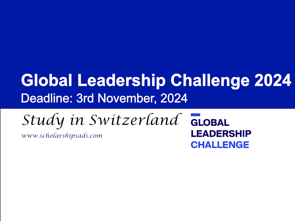 Switzerland Global Leadership Challenge 2024