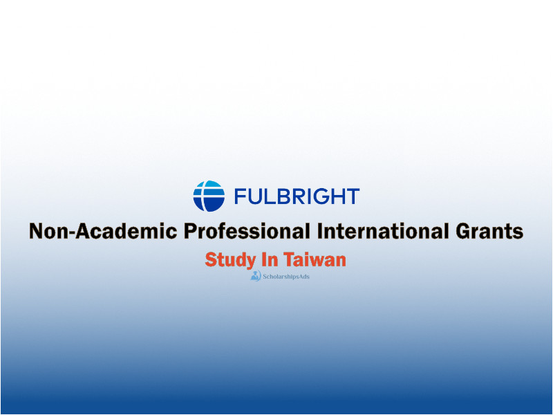 Fulbright Organisation Non-Academic Professional Grants in Taiwan