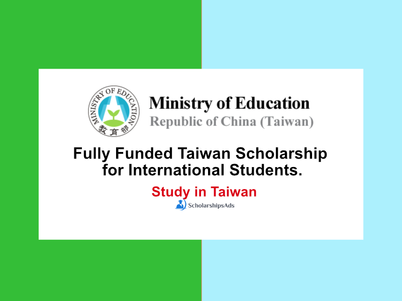 taiwan phd scholarship 2023