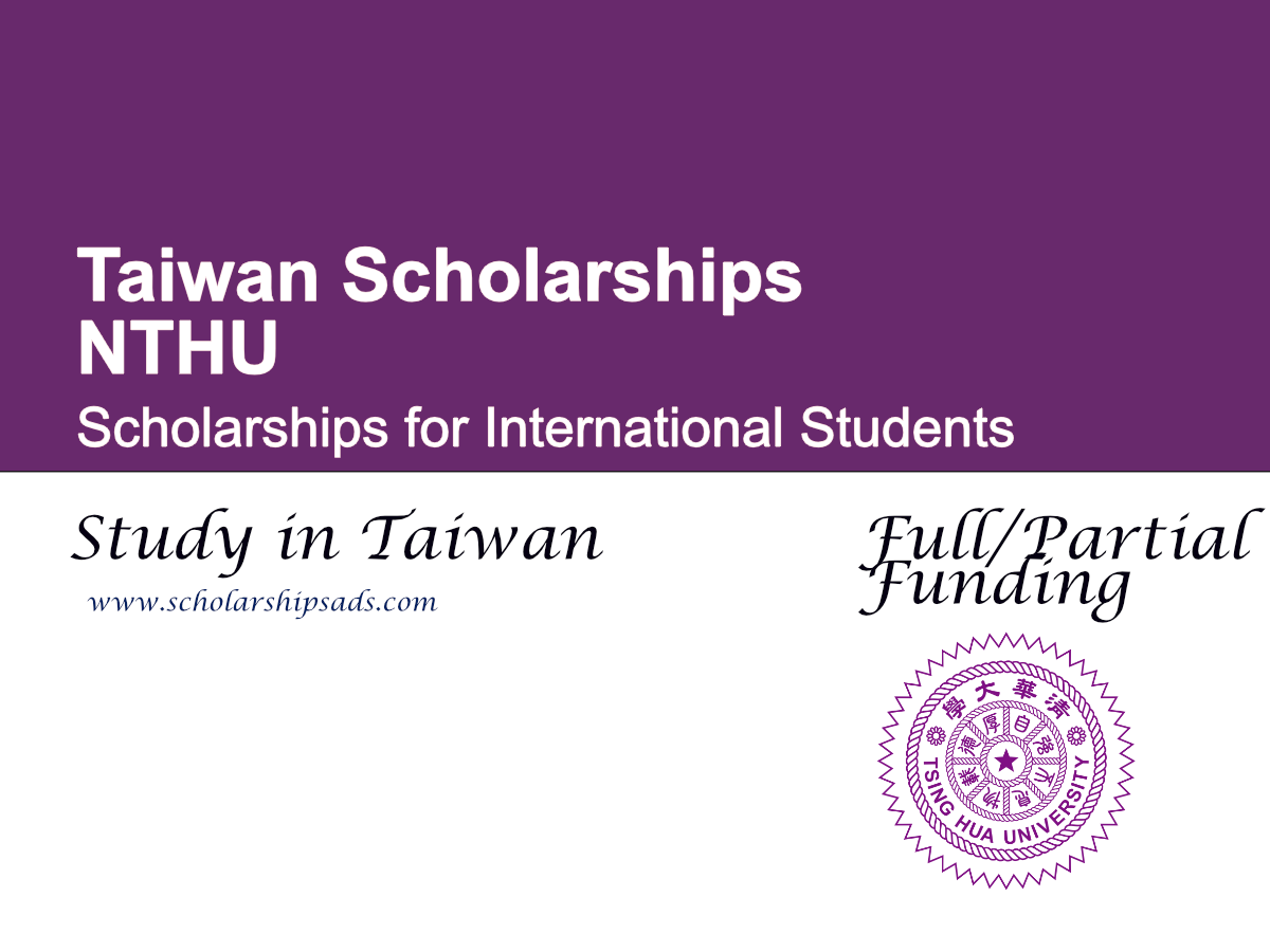 NTHU Scholarships 2027 in Taiwan for International Students