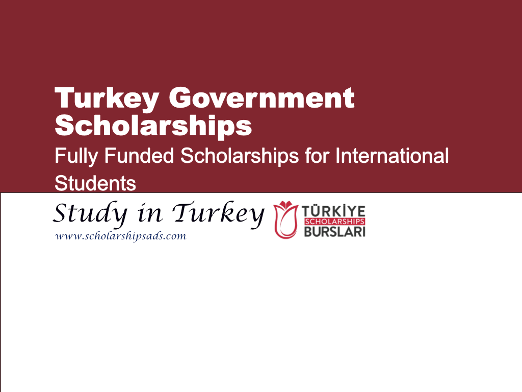 Turkey (Turkish) Government Scholarships.