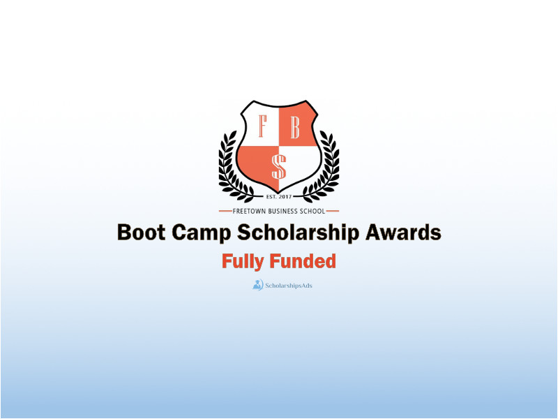 Boot Camp Scholarships.
