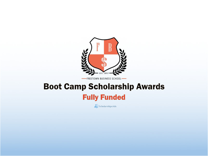  Boot Camp Scholarships. 