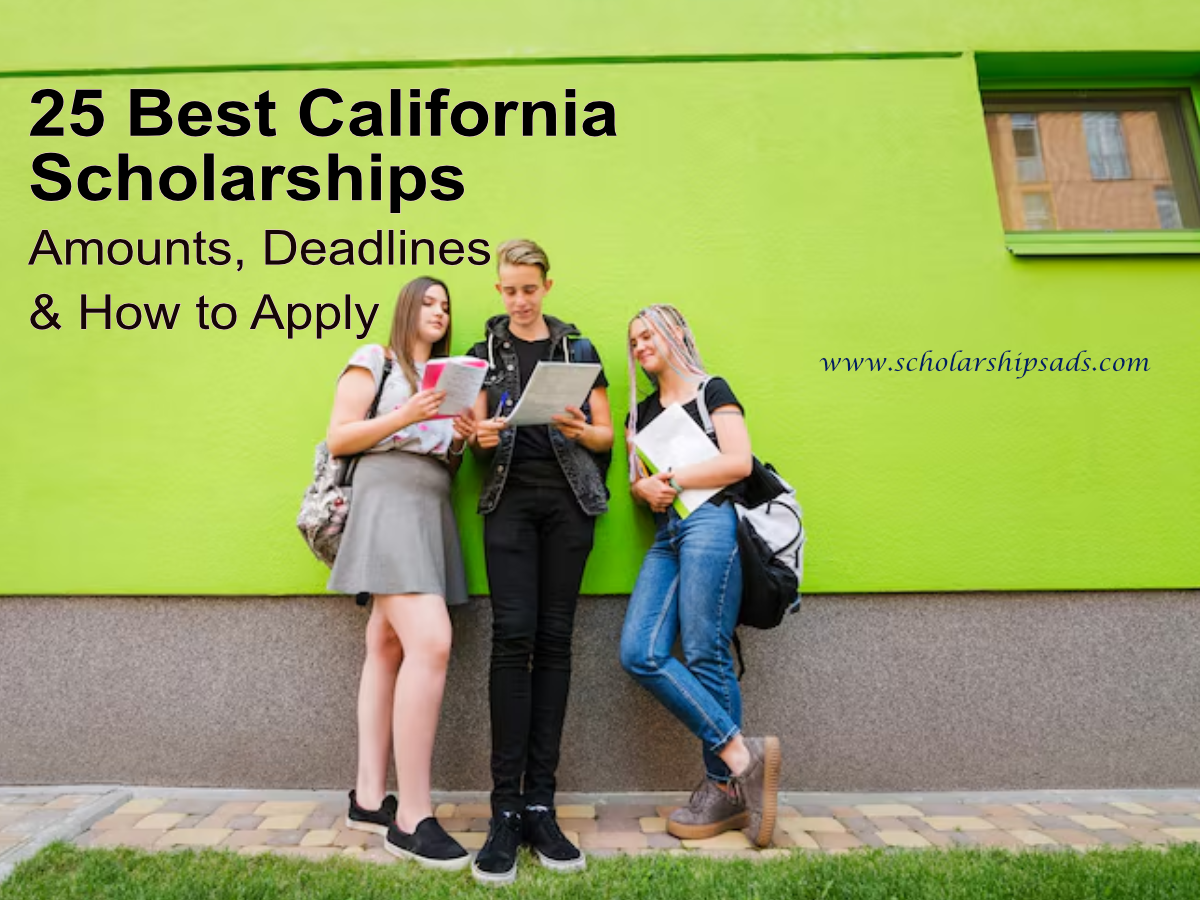 25 Best California Scholarships in 2026 (Amounts, Deadlines & How to Apply)