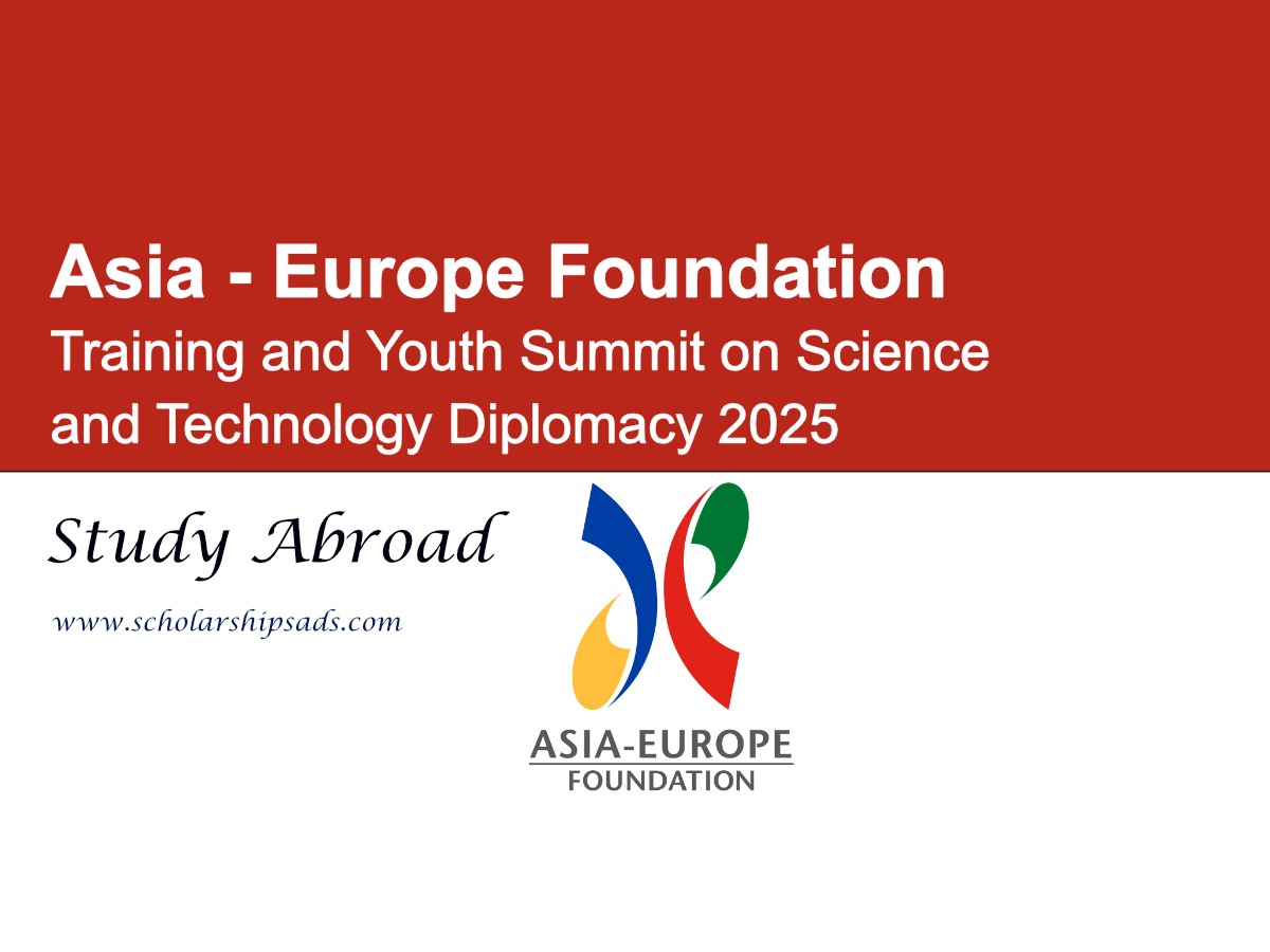 Asia-Europe Training and Youth Summit on Science and Technology Diplomacy 2025