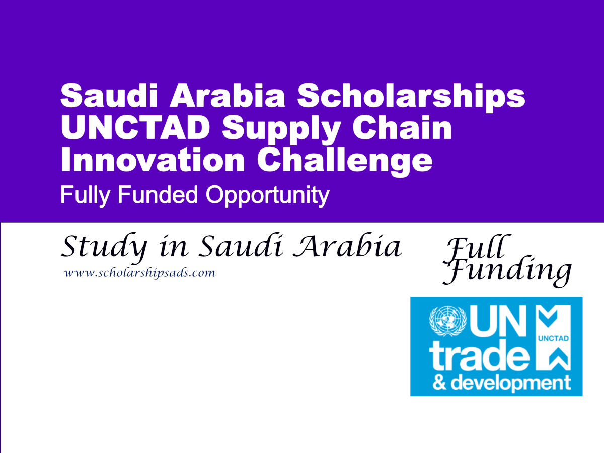 UNCTAD Supply Chain Innovation Challenge 2026 in Saudi Arabia – Fully Funded Opportunity