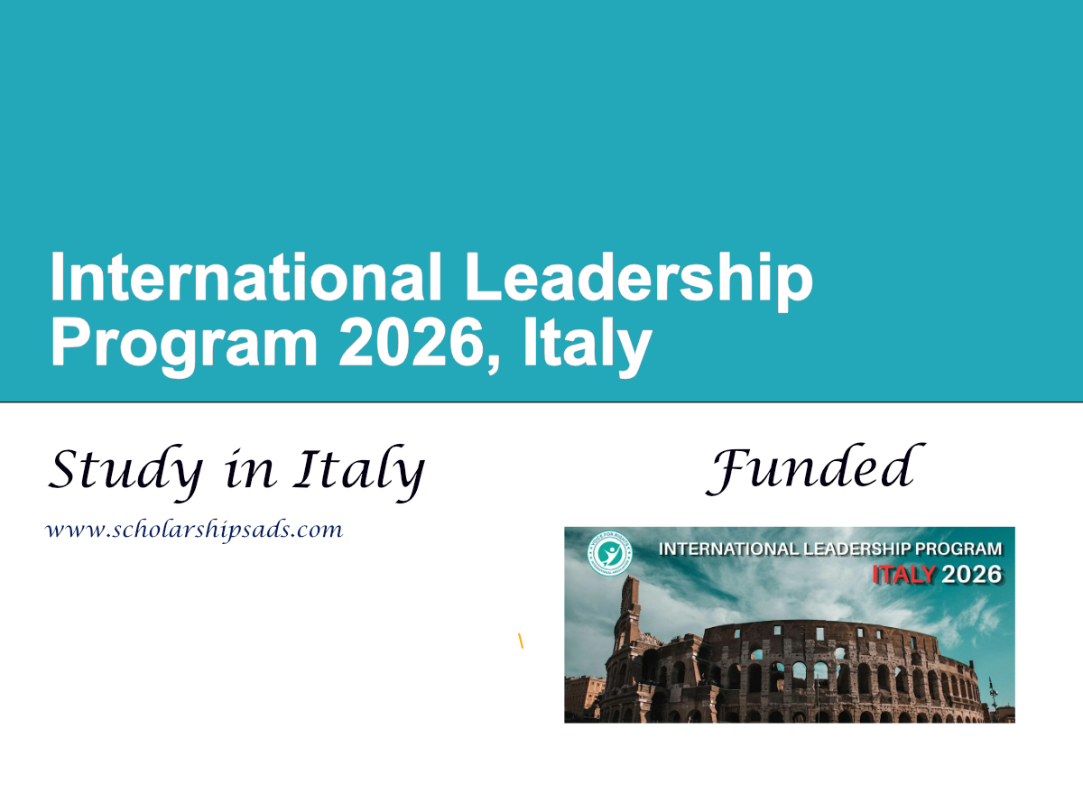 International Leadership Program 2026, Italy (Funded)