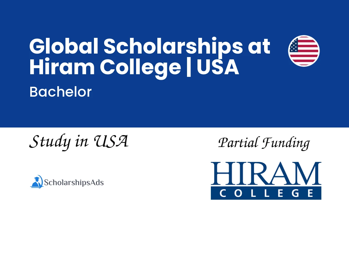 Global Scholarships at Hiram College | USA