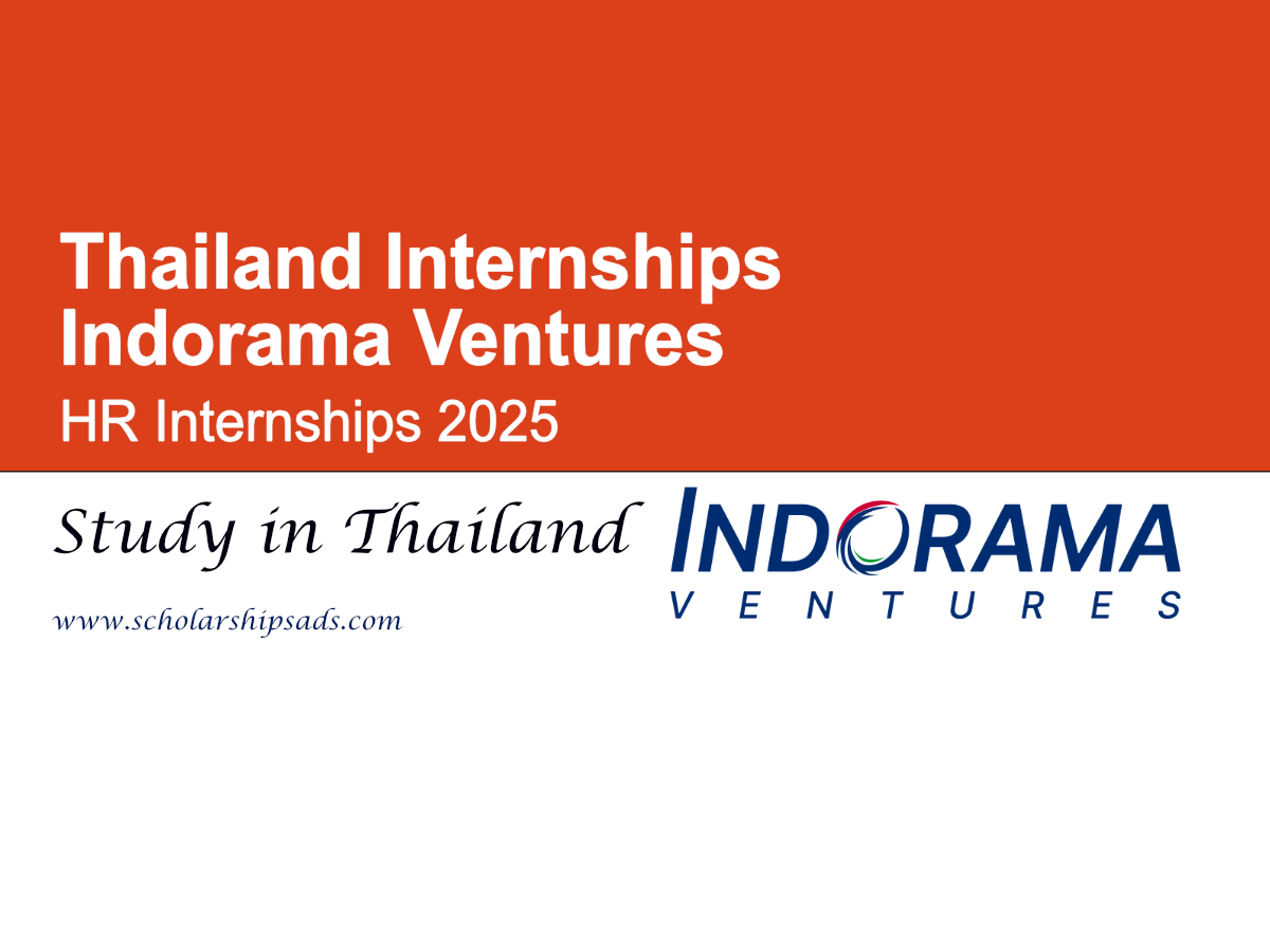 Thailand Indorama Ventures HR Internship 2025