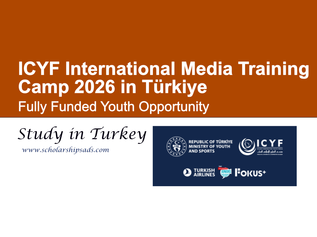 ICYF International Media Training Camp 2026 in Türkiye: Fully Funded Youth Opportunity