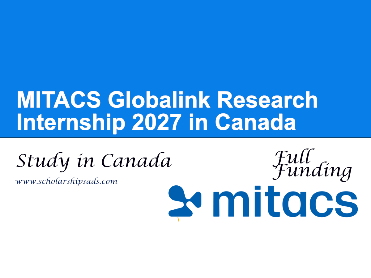MITACS Globalink Research Internship 2027 in Canada (Fully Funded)