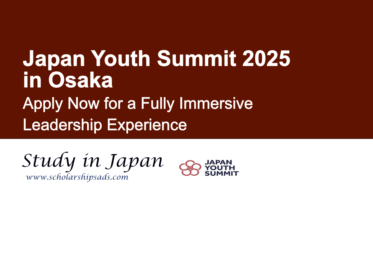 Japan Youth Summit 2025 in Osaka – Apply Now for a Fully Immersive Leadership Experience