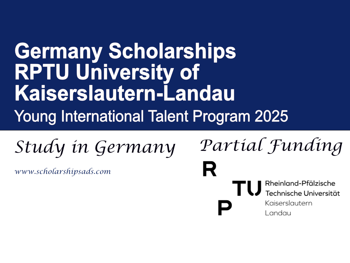 RPTU Young International Talent Program 2025 (1-Week STEM Orientation in Germany for International Students)