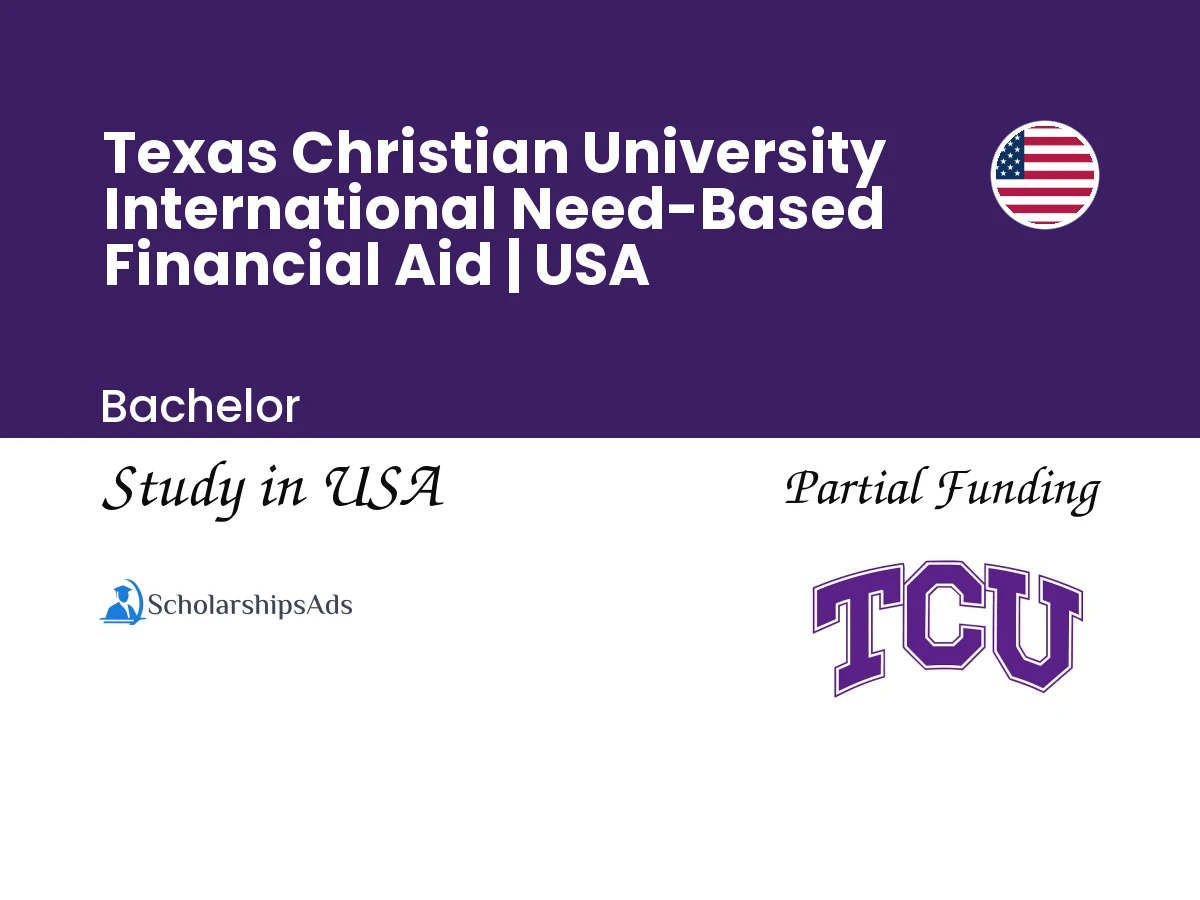 Texas Christian University International Need-Based Financial Aid | USA