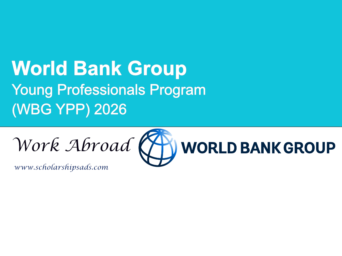 World Bank Group Young Professionals Program (WBG YPP) 2026