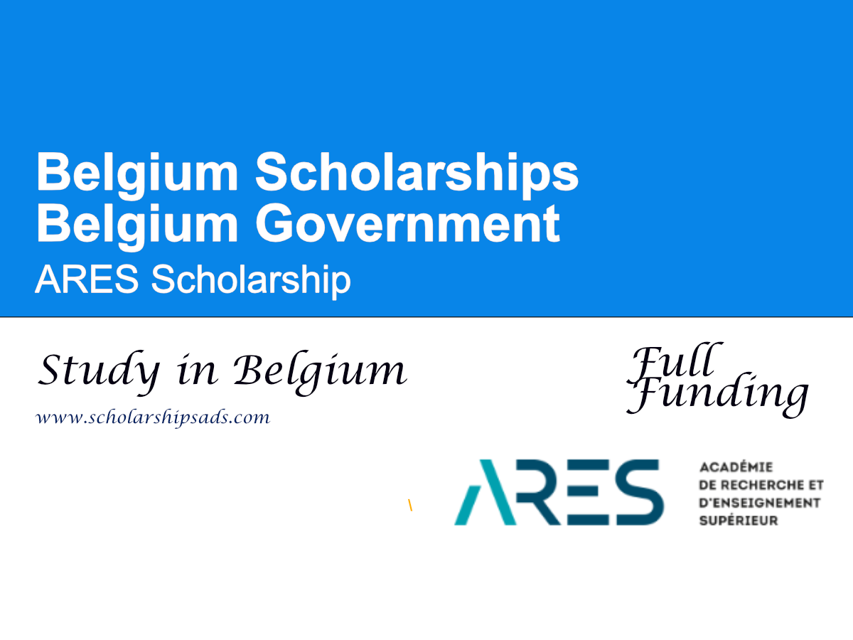 ARES Scholarship in Belgium 2027/28 (Fully Funded)