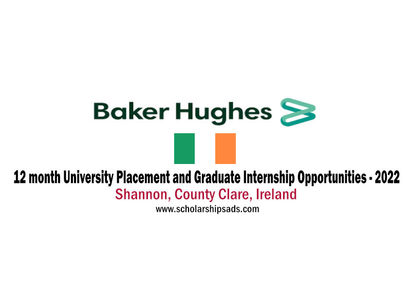 12 month University Placement and Graduate Internship Opportunities - 2022