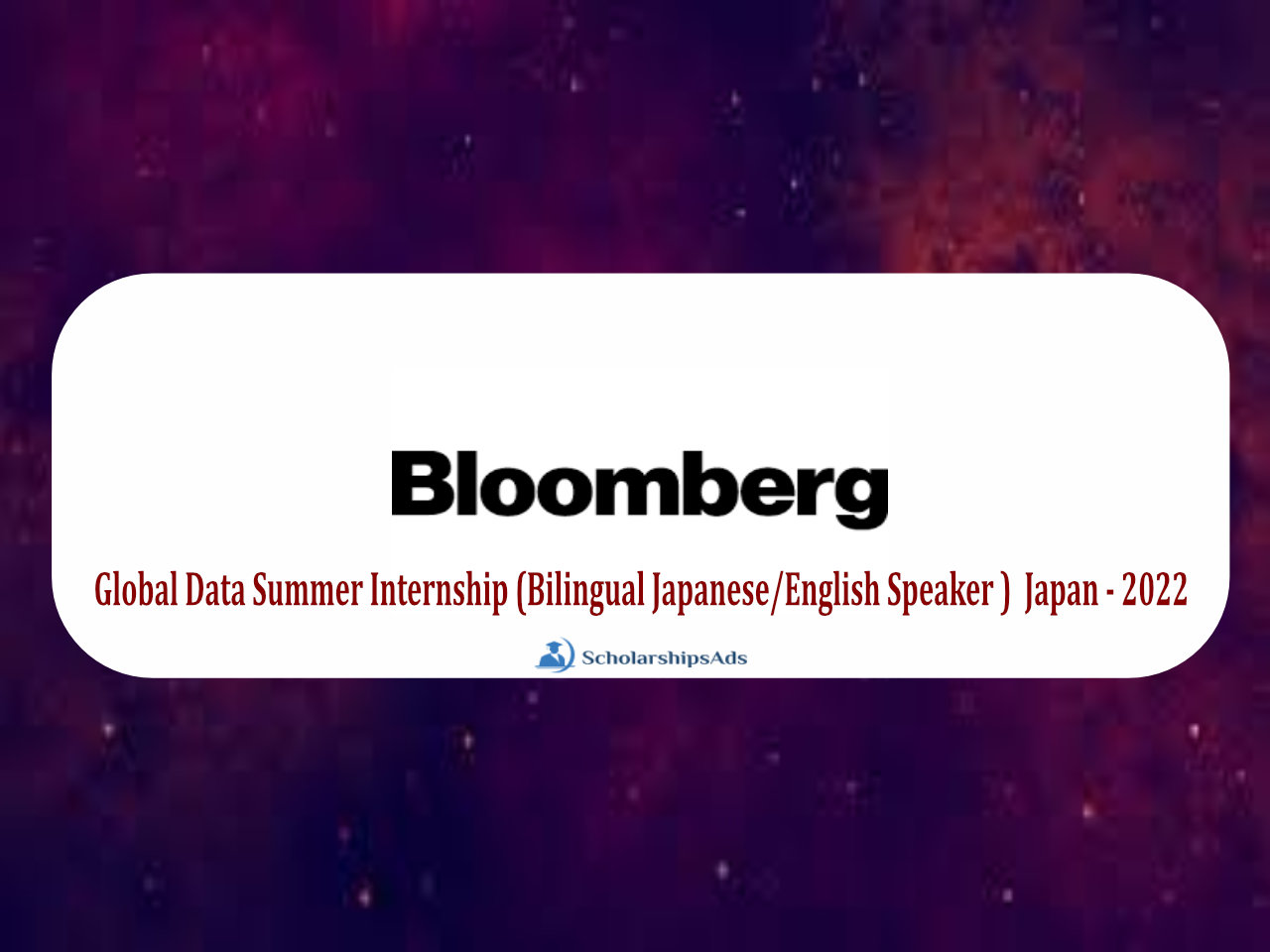 Global Data Summer Internship (Bilingual Japanese/English Speaker )  Japan - 2022