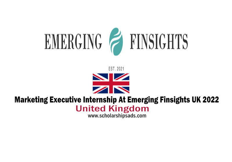 Marketing Executive Internship At Emerging Finsights UK 2022