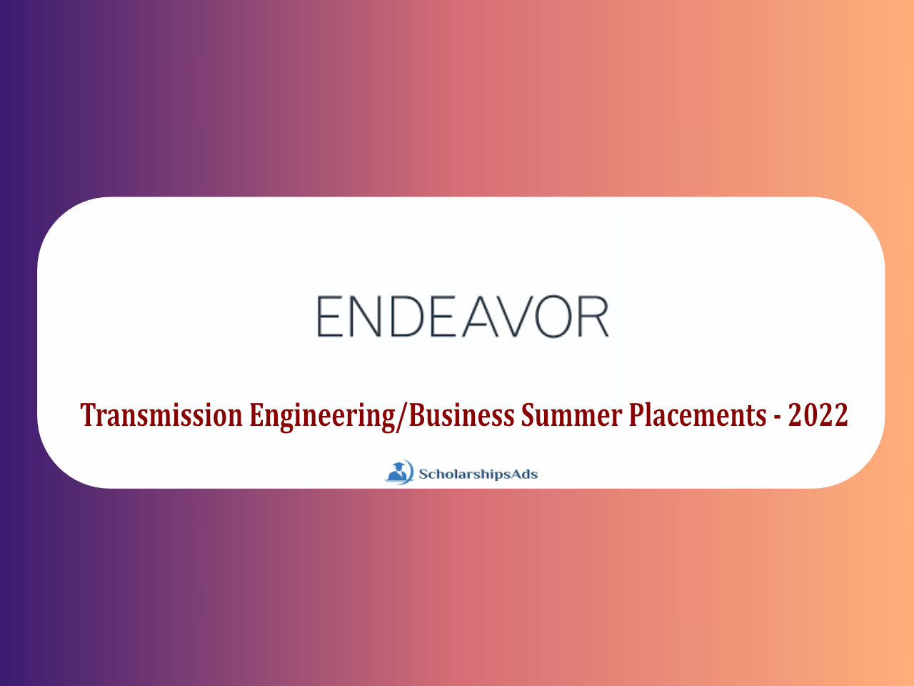  Summer Internship Programme In UK - 2022